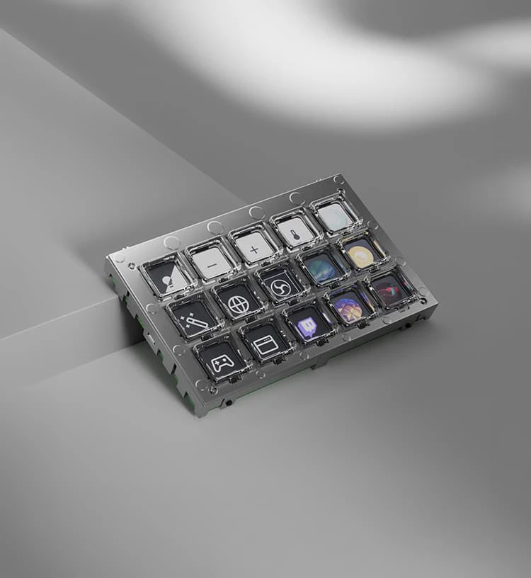 Stream Deck Module (15 Keys, Scissor Keys) | DIY Control Panel